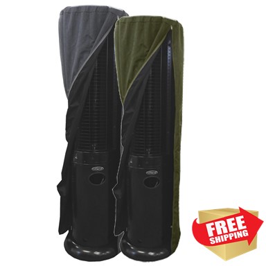 Glass Tube Patio Heater Cover | Premium Hiland Round